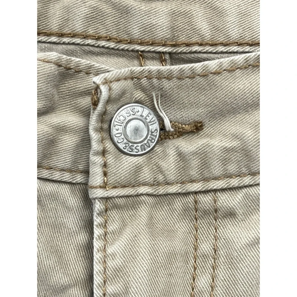 Levi's 508 Regular‎ Taper Pants Mens 30x32 Khaki Tan Cotton Twill Chino 5-Pocket